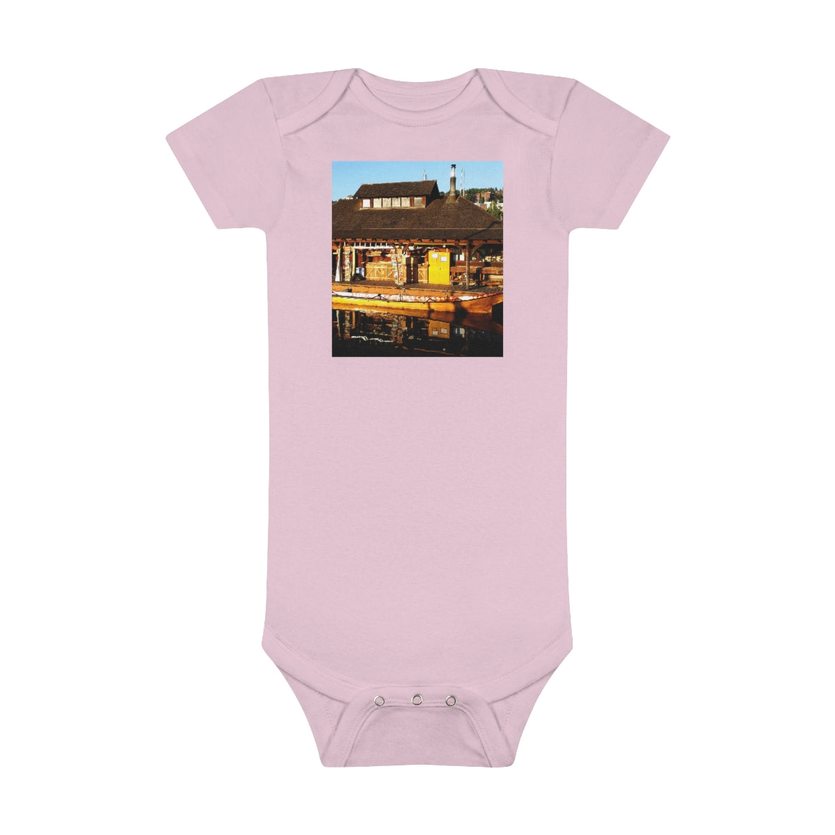 Q'il'bid Awe - Baby Short Sleeve Onesie - Fry1Productions