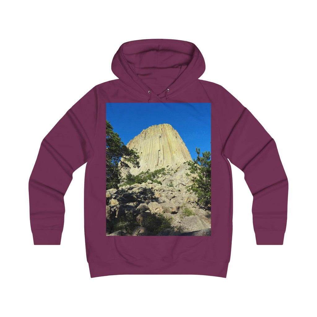 "Reaching Heaven" - Girlie College Hoodie - Fry1Productions