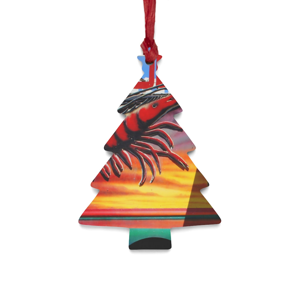 Kahuku Kai - Wooden Christmas Ornaments - Fry1Productions