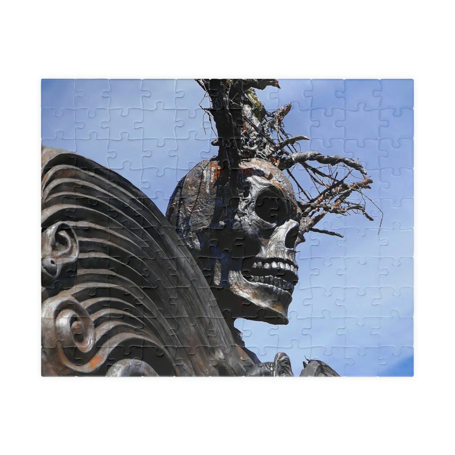 Skull Warrior - Puzzle, Horizontal (110, 252, 500, 1014-piece) - Fry1Productions