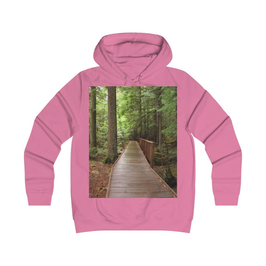 "Fauna Flora" -  Girlie College Hoodie - Fry1Productions