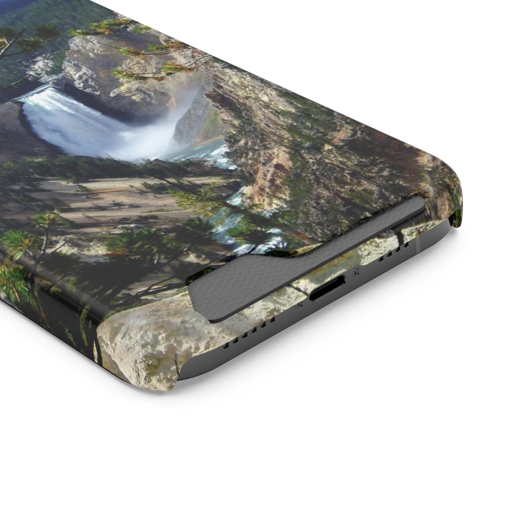 “Yellowstone's Splendor” - Galaxy S22 S21 & iPhone 13 Case With Card Holder - Fry1Productions
