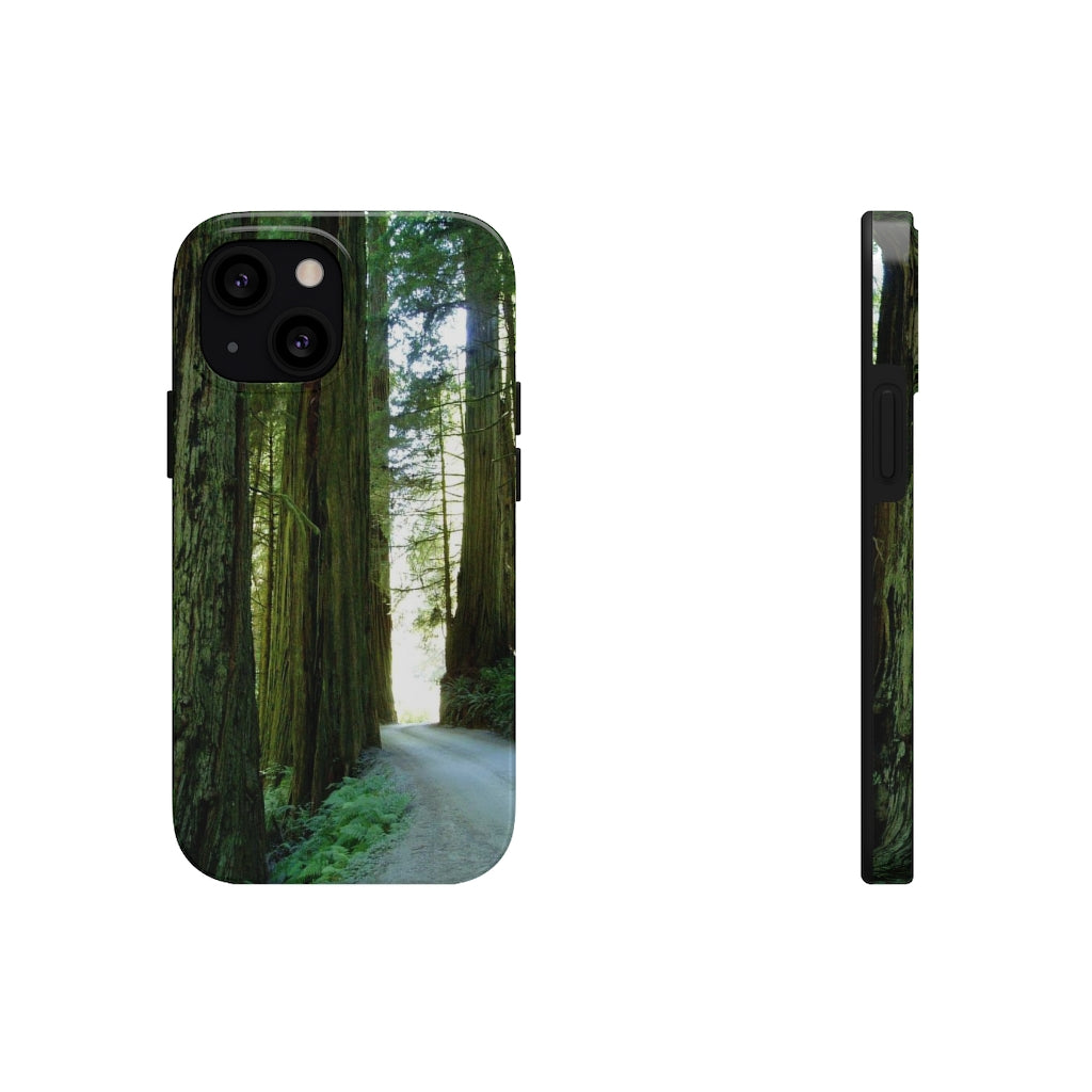 "Wandering Ferns and Giants" - iPhone Tough Case - Fry1Productions
