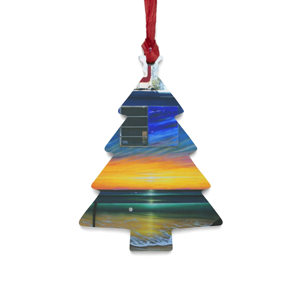 Fumis Aloha - Wooden Christmas Ornaments - Fry1Productions