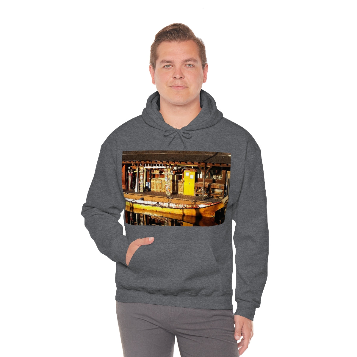 Q'il'bid Awe - Unisex Heavy Blend Hooded Sweatshirt - Fry1Productions