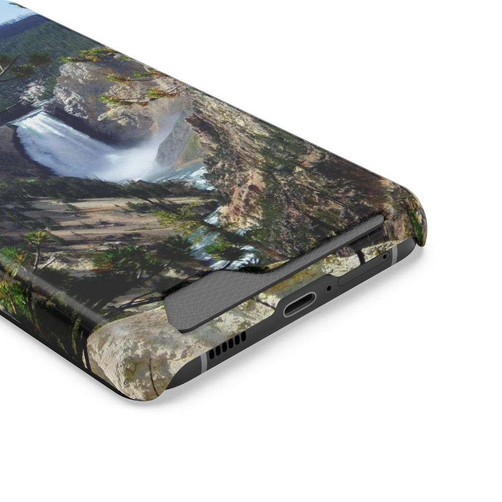 “Yellowstone's Splendor” - Galaxy S22 S21 & iPhone 13 Case With Card Holder - Fry1Productions