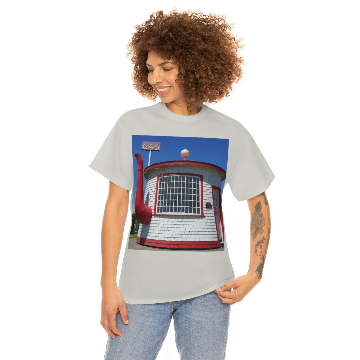 Historic Attraction Teapot Dome - Unisex Heavy Cotton Tee - Fry1Productions