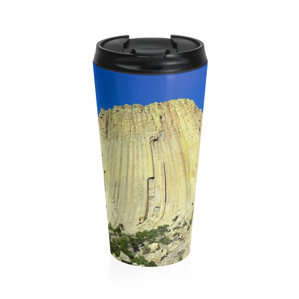 “Reaching Heaven” - Stainless Steel Travel Mug 15 oz - Fry1Productions