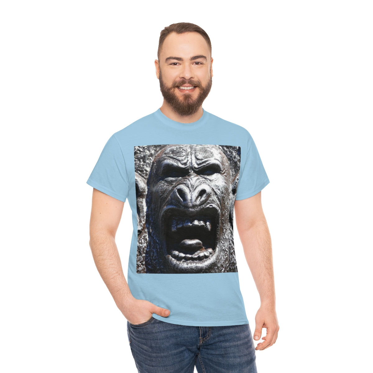 Frenzy Scream - Unisex Heavy Cotton Tee - Fry1Productions