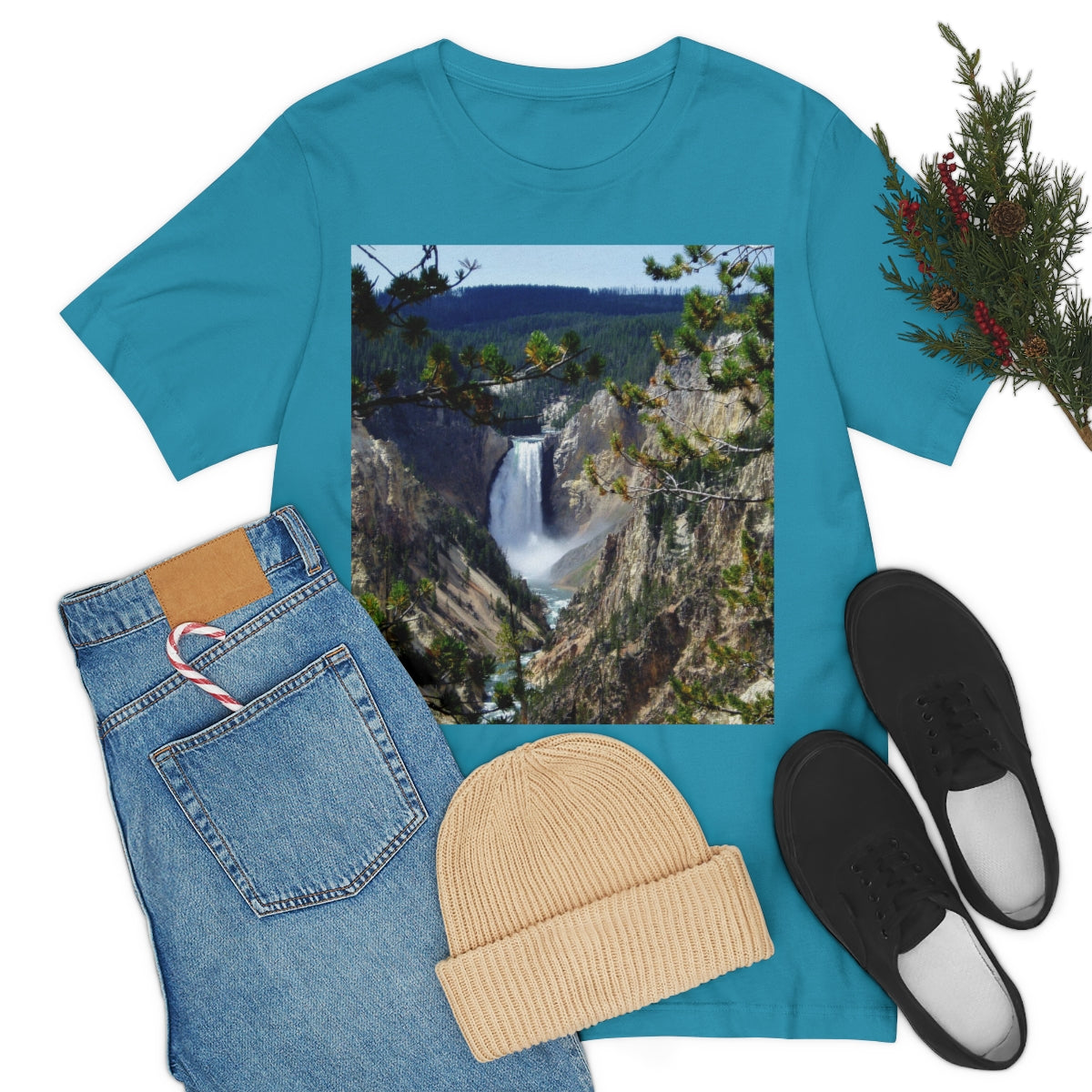 Yellowstone's Splendor - Unisex Jersey Short Sleeve T-Shirt - Fry1Productions