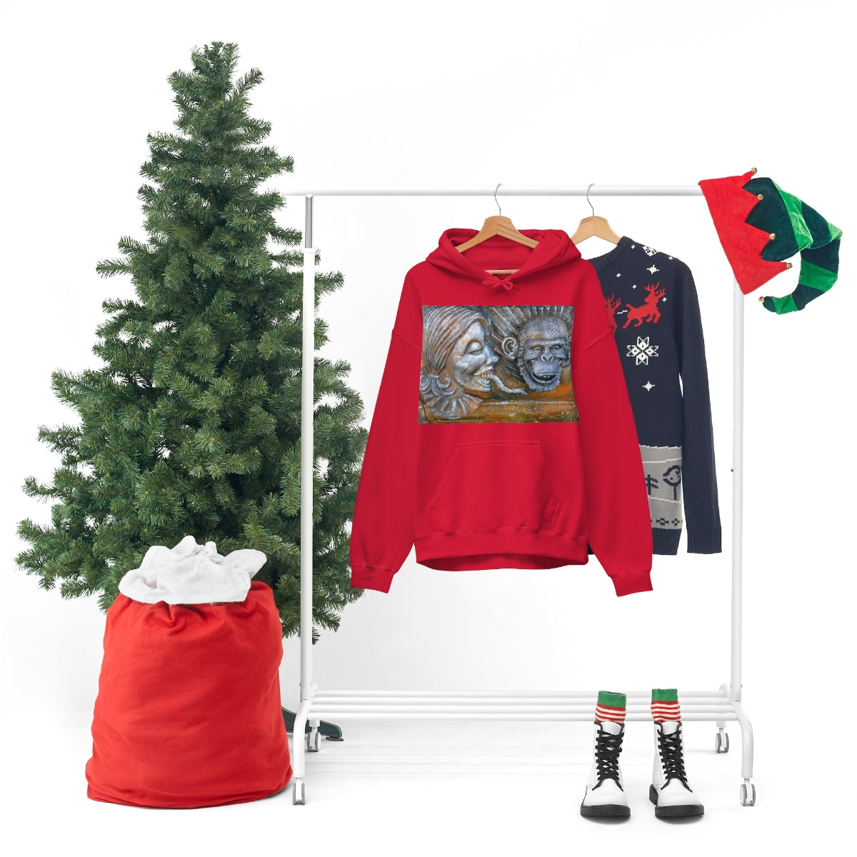 Snakily Speaking - Unisex Heavy Blend Hooded Sweatshirt - Fry1Productions
