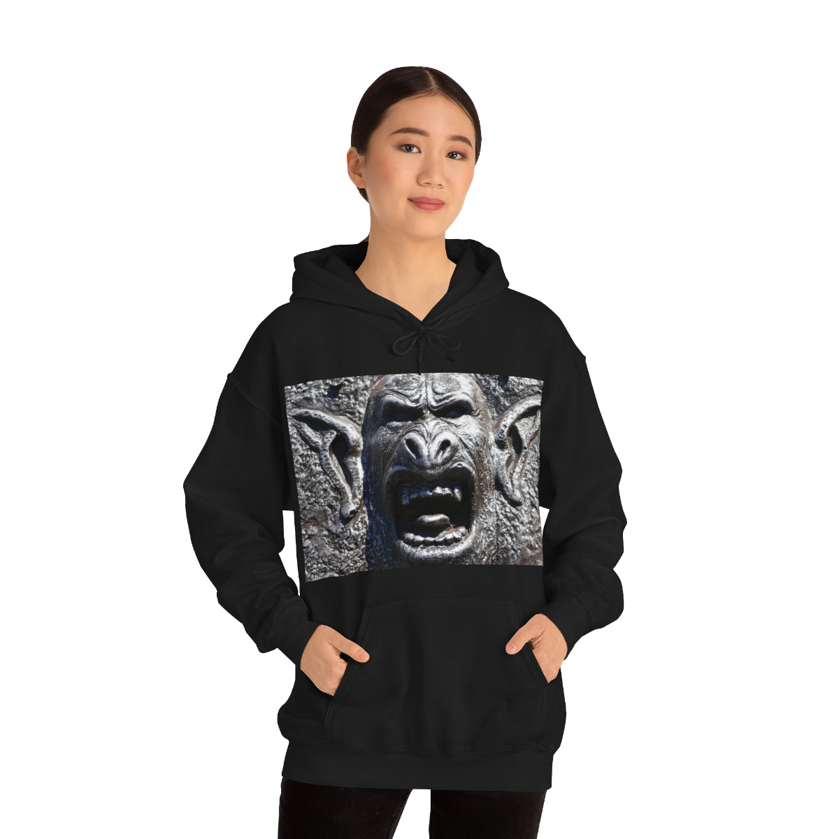 Frenzy Scream - Unisex Heavy Blend Hooded Sweatshirt - Fry1Productions