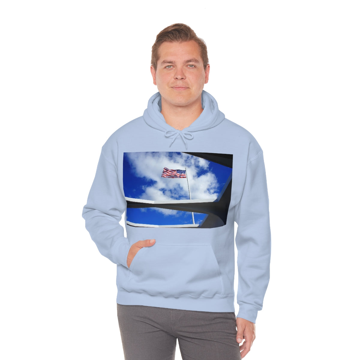 Bravery Honored Forever - Unisex Heavy Blend Hooded Sweatshirt - Fry1Productions
