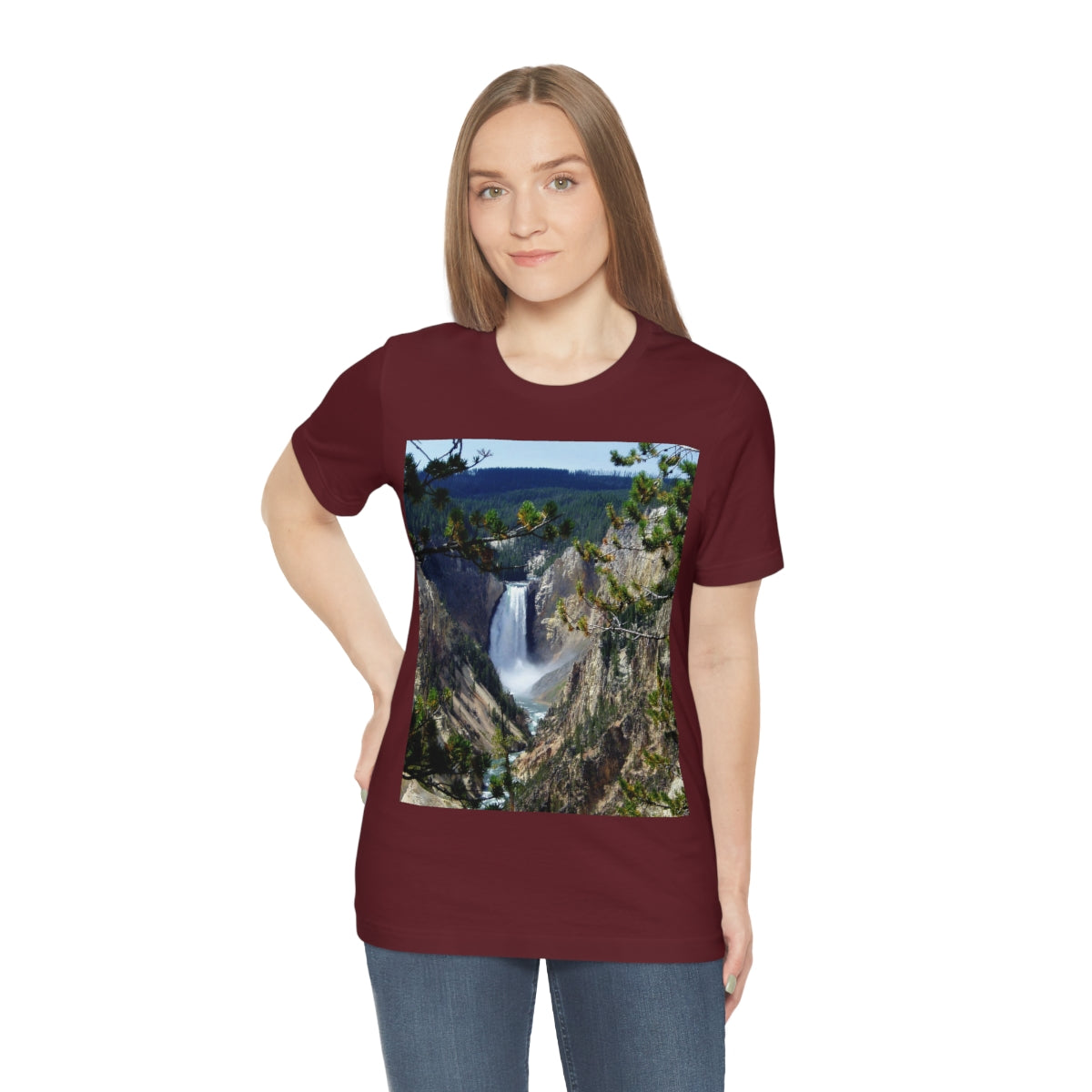 Yellowstone's Splendor - Unisex Jersey Short Sleeve T-Shirt - Fry1Productions