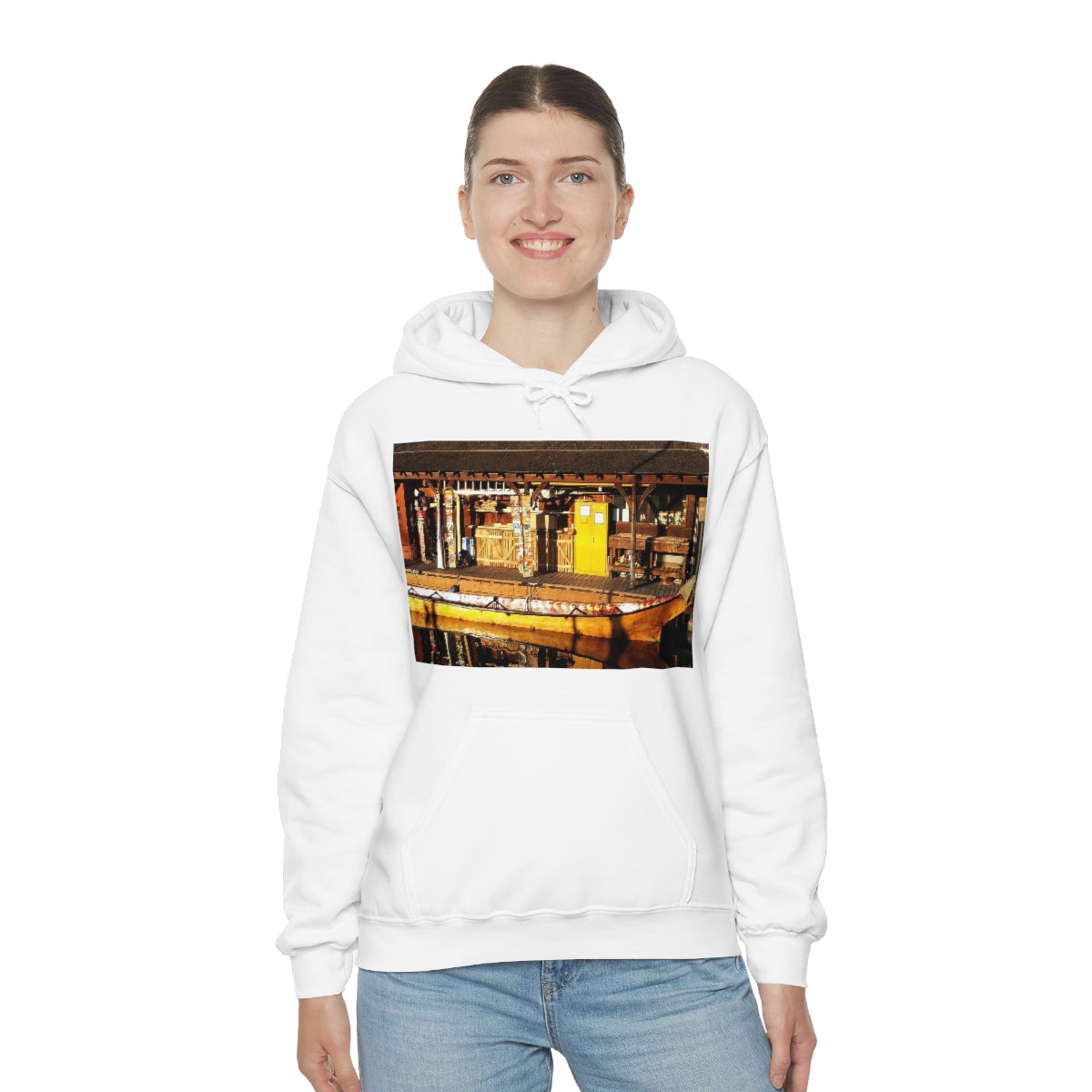 Q'il'bid Awe - Unisex Heavy Blend Hooded Sweatshirt - Fry1Productions