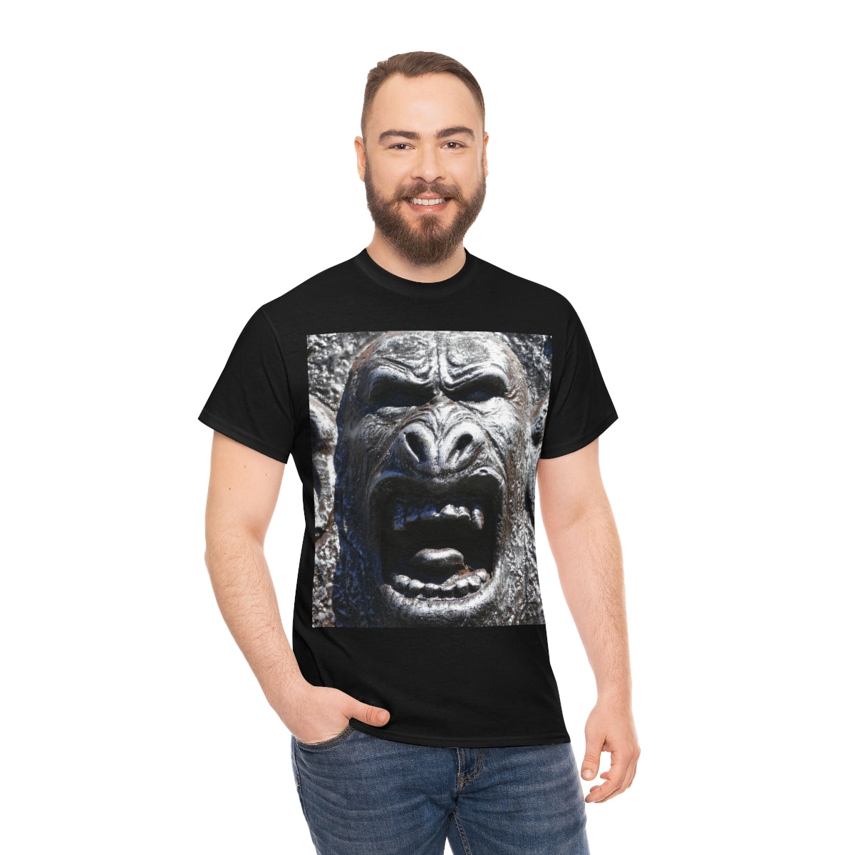 Frenzy Scream - Unisex Heavy Cotton Tee - Fry1Productions