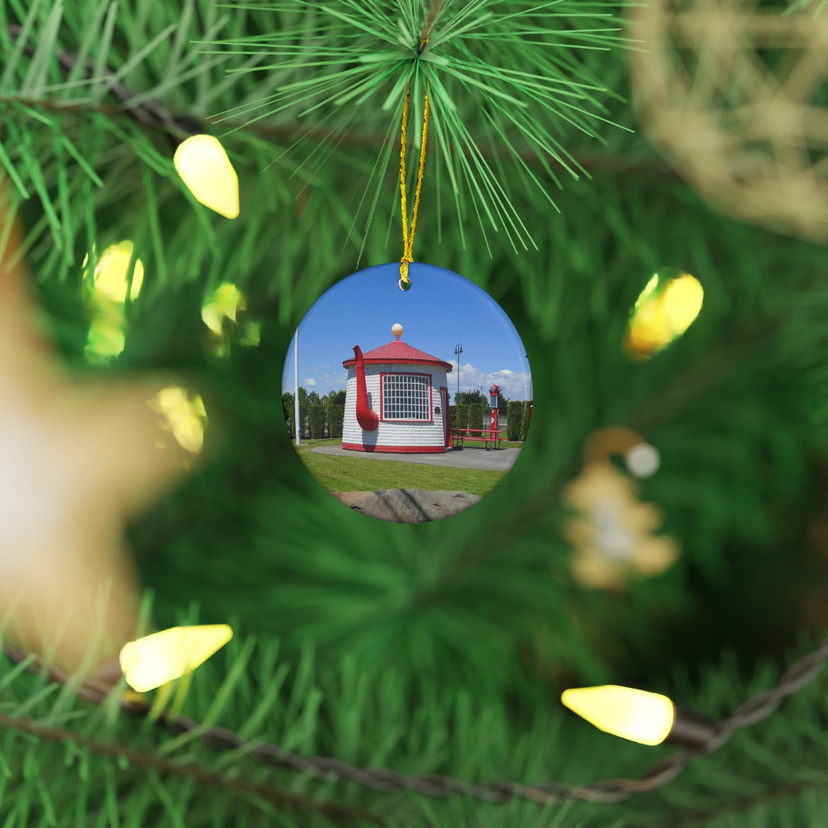 Teapot Dome Memorial Park - Ceramic Ornaments - Fry1Productions