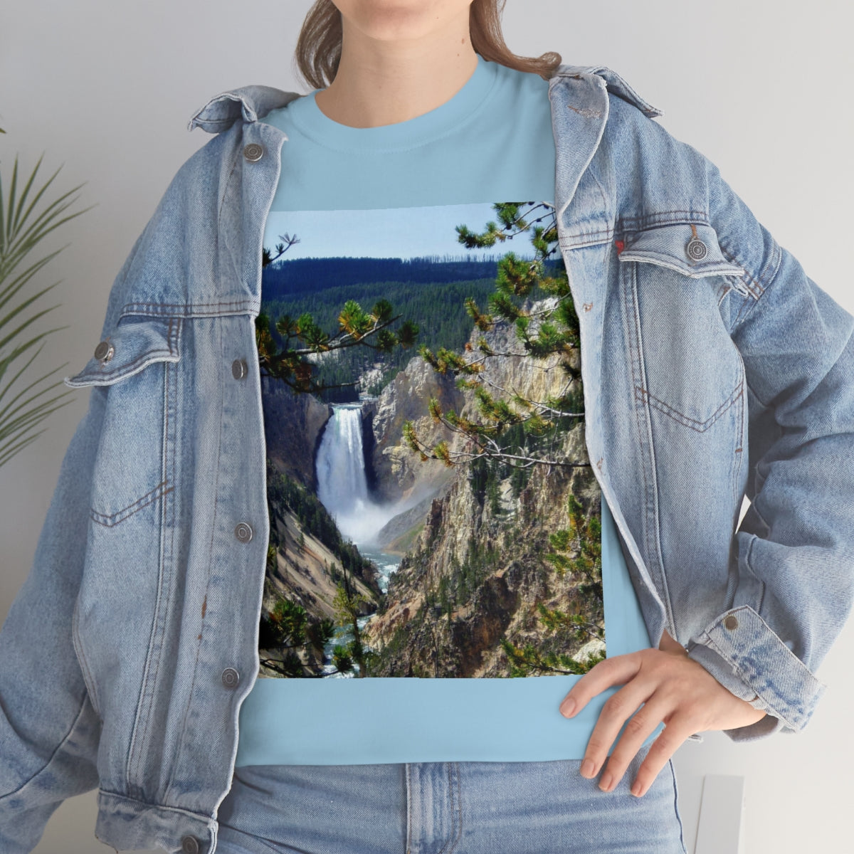 Yellowstone's Splendor - Unisex Heavy Cotton Tee - Fry1Productions