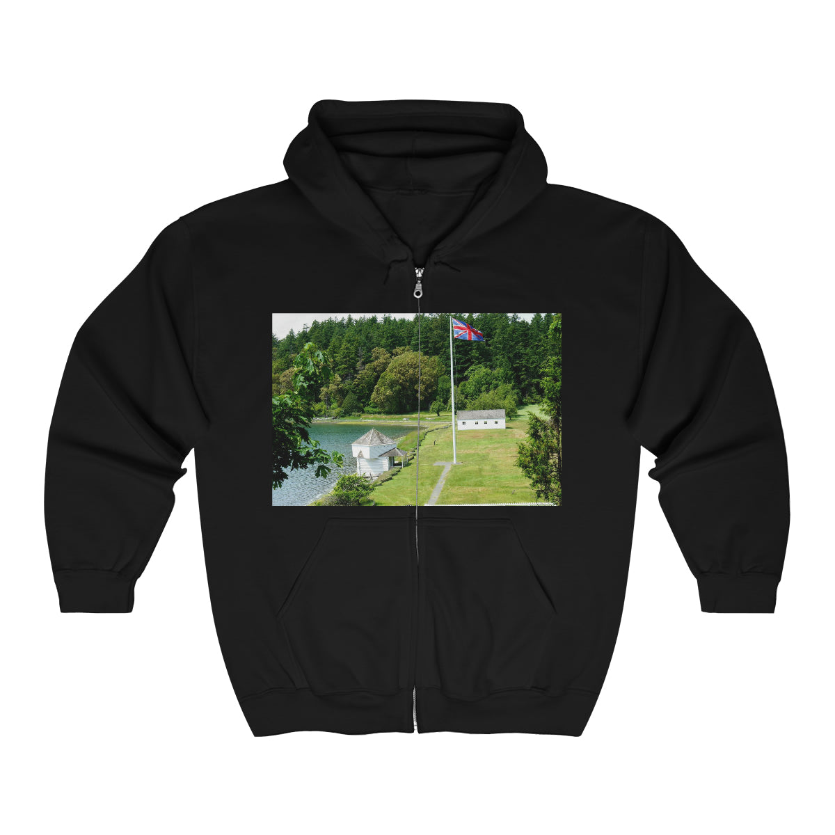 Magnificent Grandiose Views - Unisex Heavy Blend Full Zip Hooded Sweatshirt - Fry1Productions