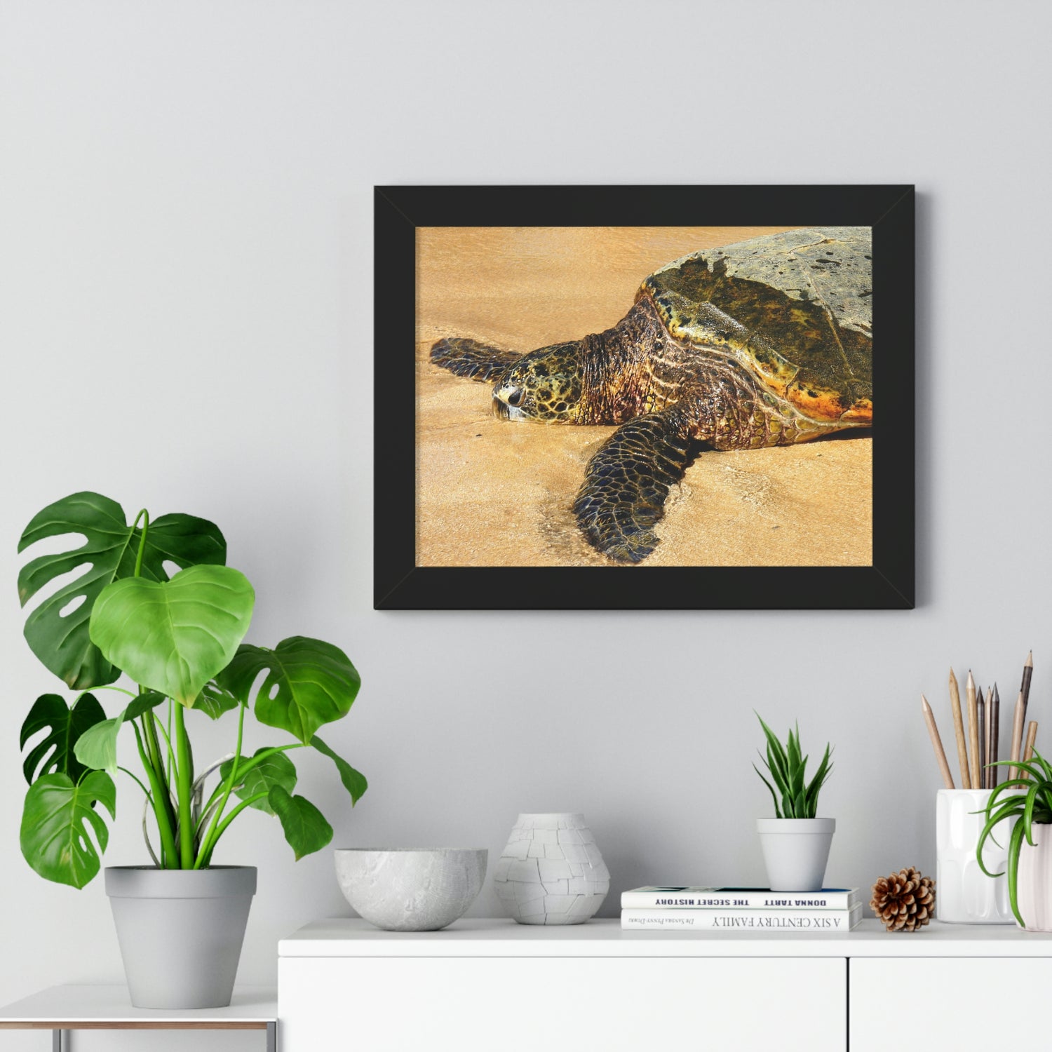Glistening Journey - Framed Horizontal Poster - Fry1Productions