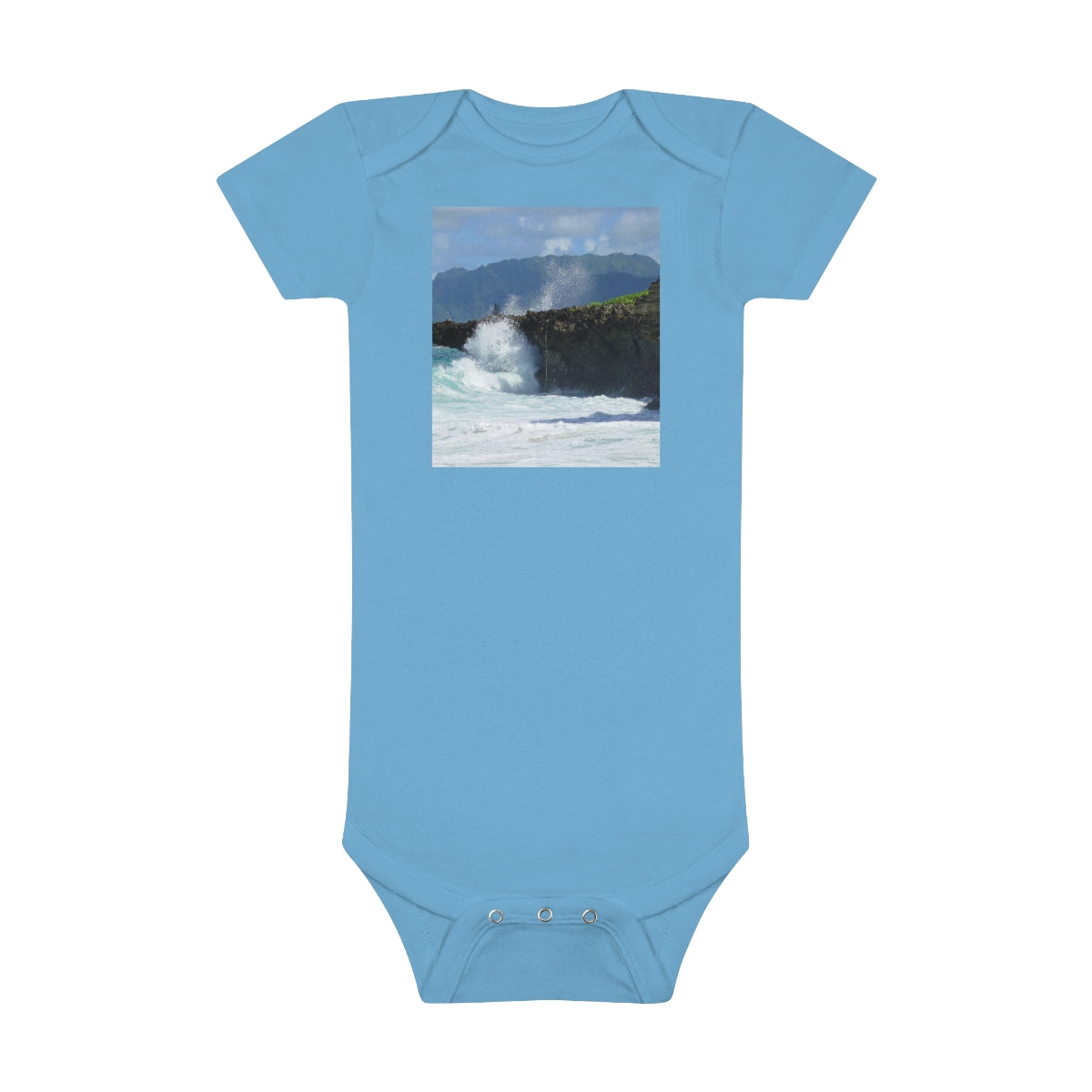 Rockin Surfer's Rope - Baby Short Sleeve Onesie - Fry1Productions