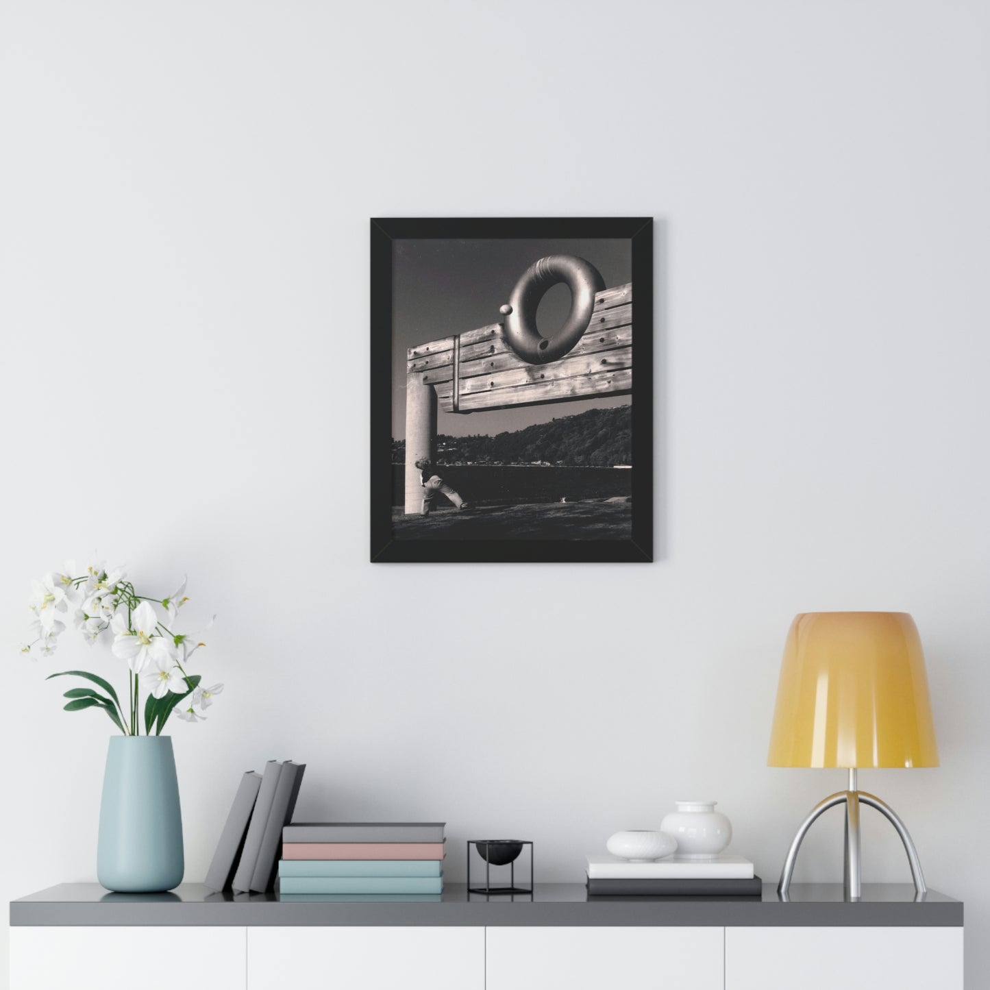 Great Throw - Framed Vertical Poster - Fry1Productions
