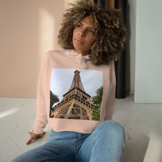 Rising Heavenly - Crop Hoodie - Fry1Productions
