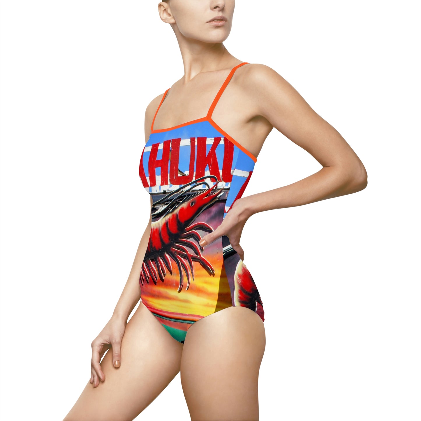 Kahuku Kai - Women's One-Piece Swimsuit - Fry1Productions