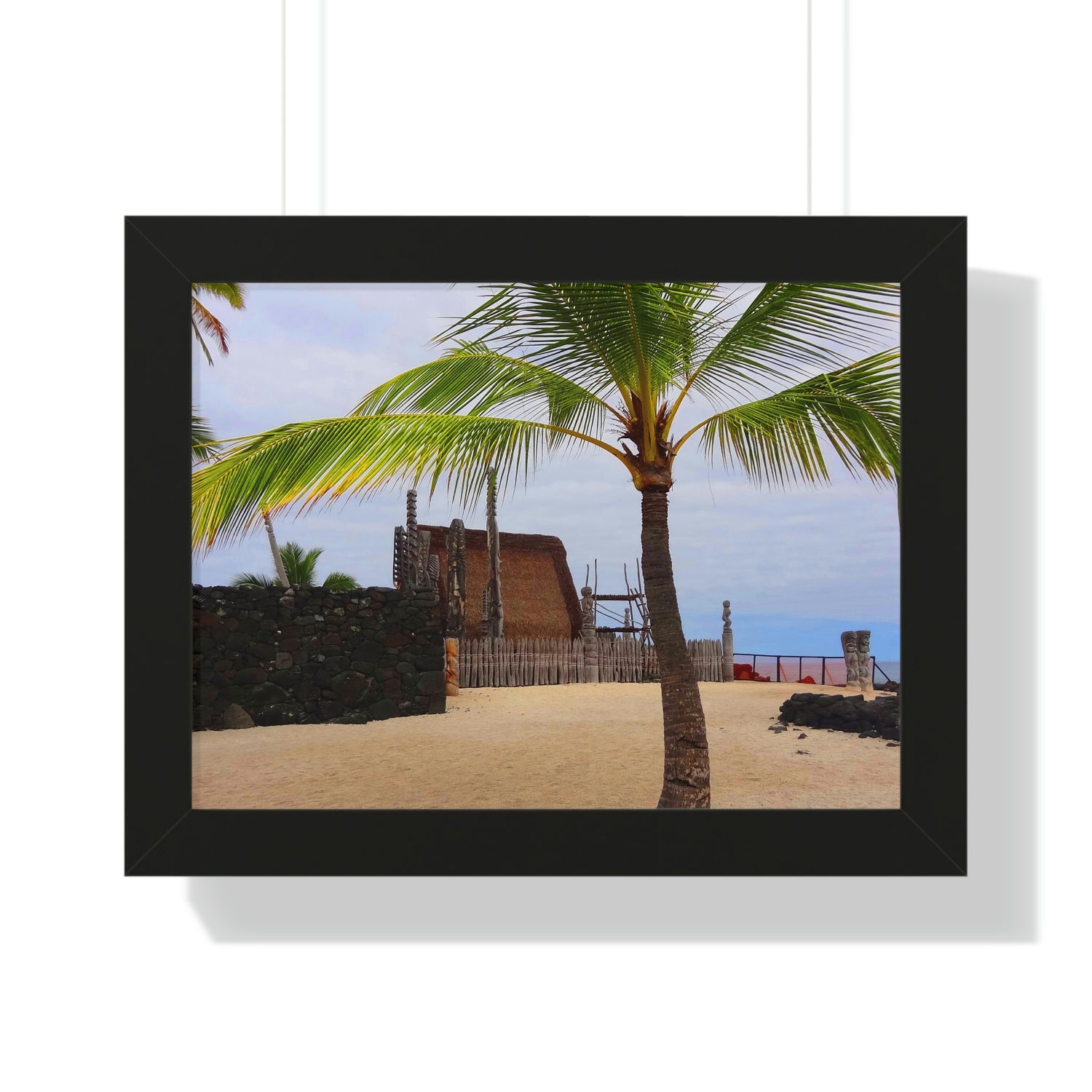 Florescence Hale O Keawe - Framed Horizontal Poster - Fry1Productions