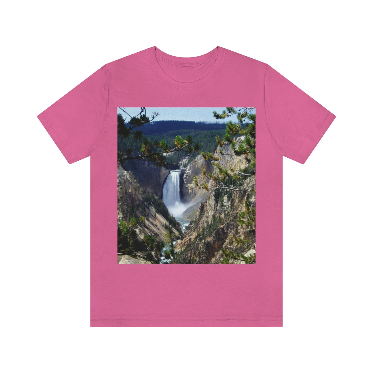 Yellowstone's Splendor - Unisex Jersey Short Sleeve T-Shirt - Fry1Productions