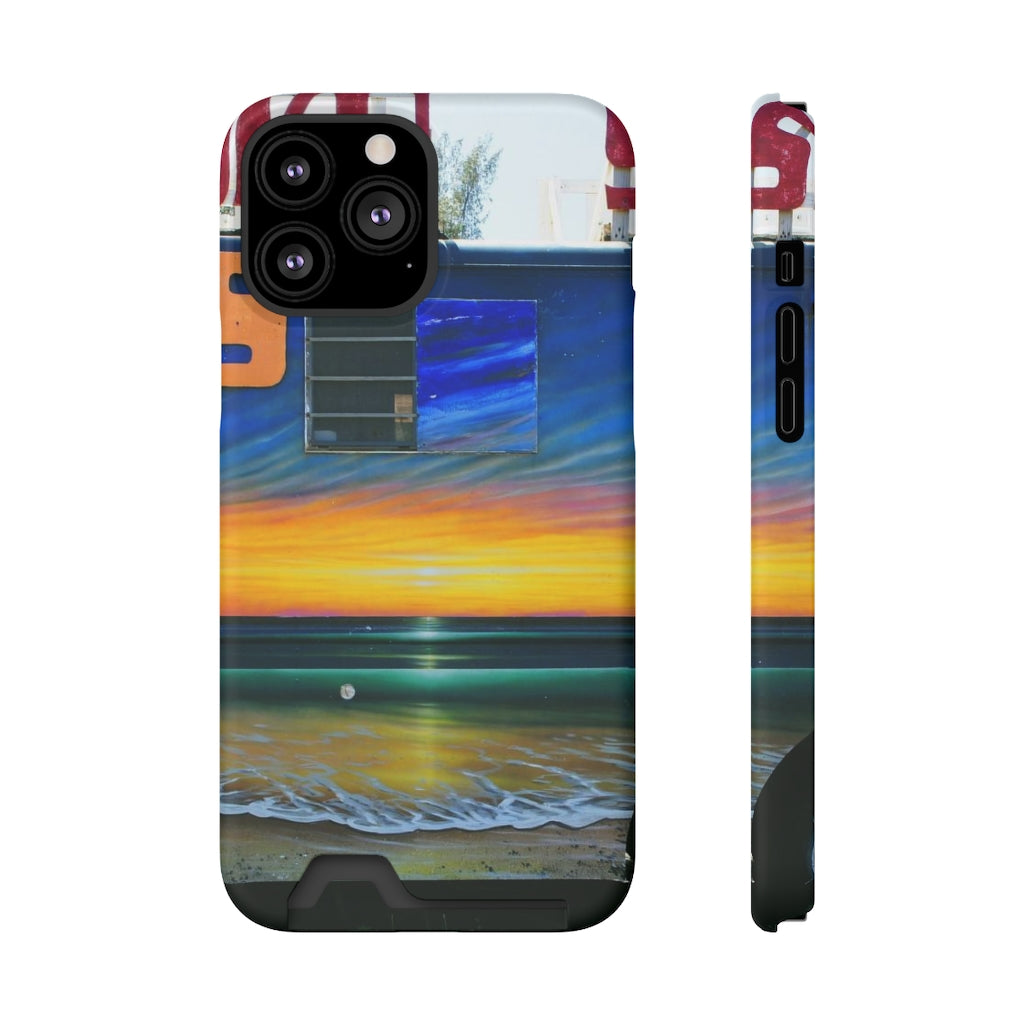 "Fumis Aloha" - Galaxy S22 S21 & iPhone 13 Case With Card Holder - Fry1Productions