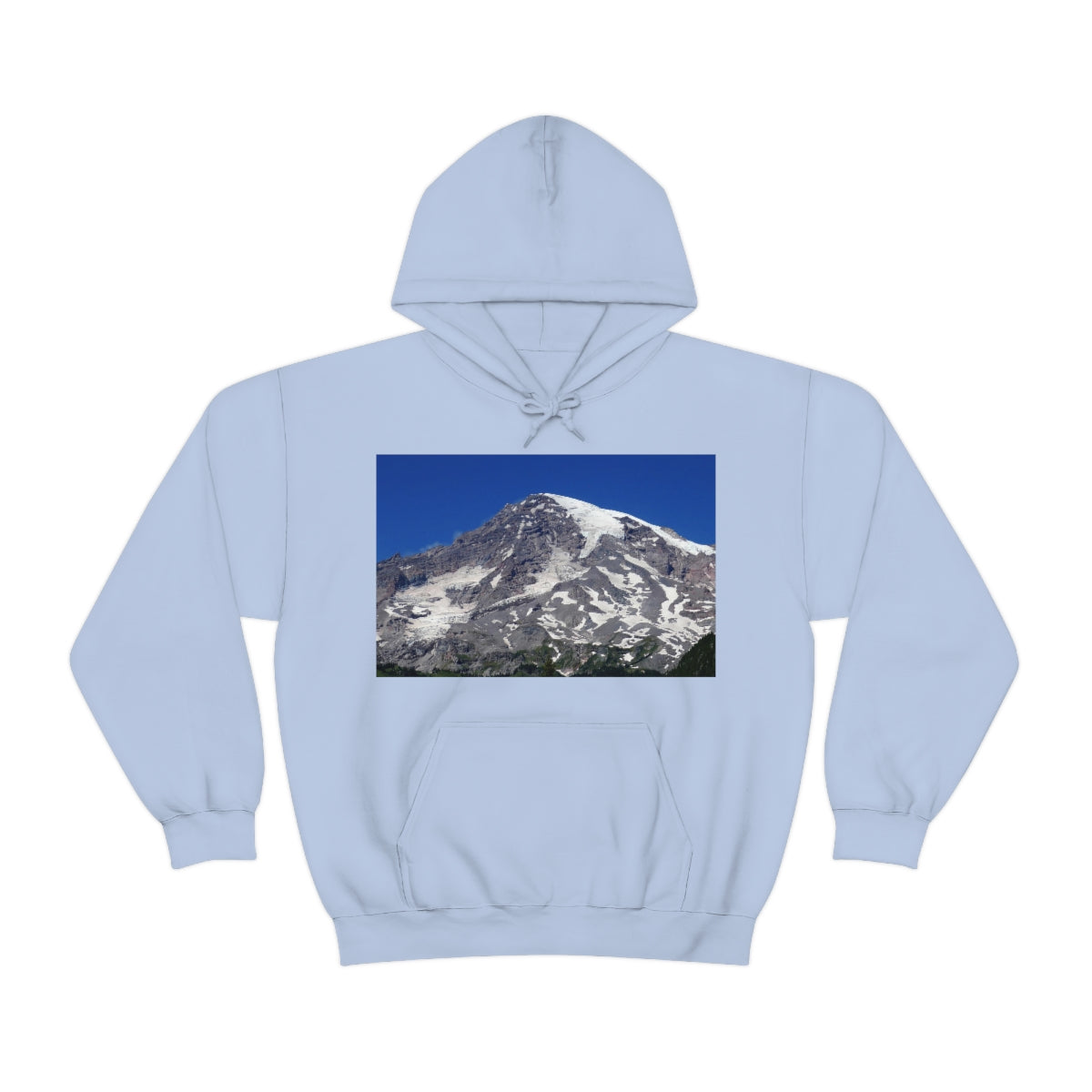 Majestic Mt. Rainier - Unisex Heavy Blend Hooded Sweatshirt - Fry1Productions