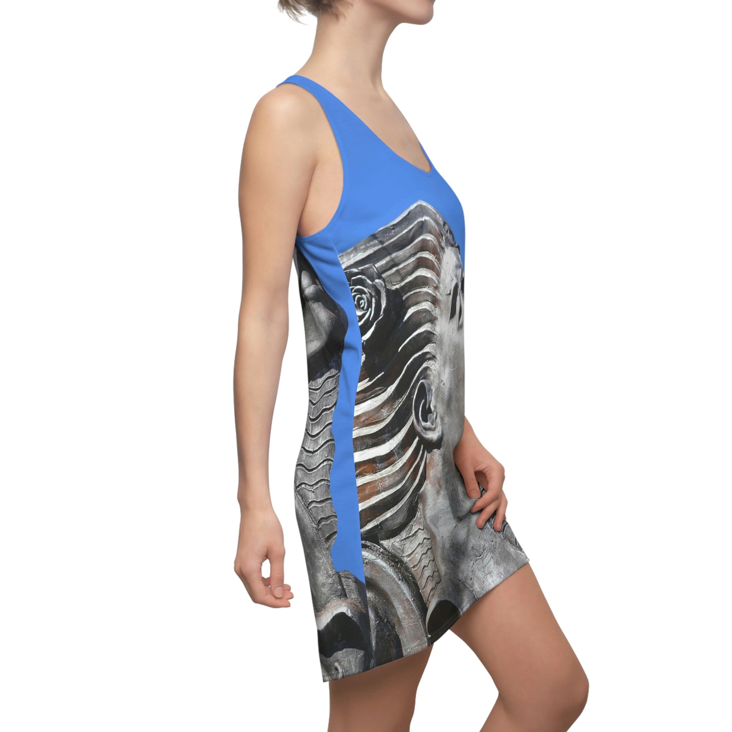 Nymph Beauty - Women's All-Over Print Racerback Dress - Fry1Productions