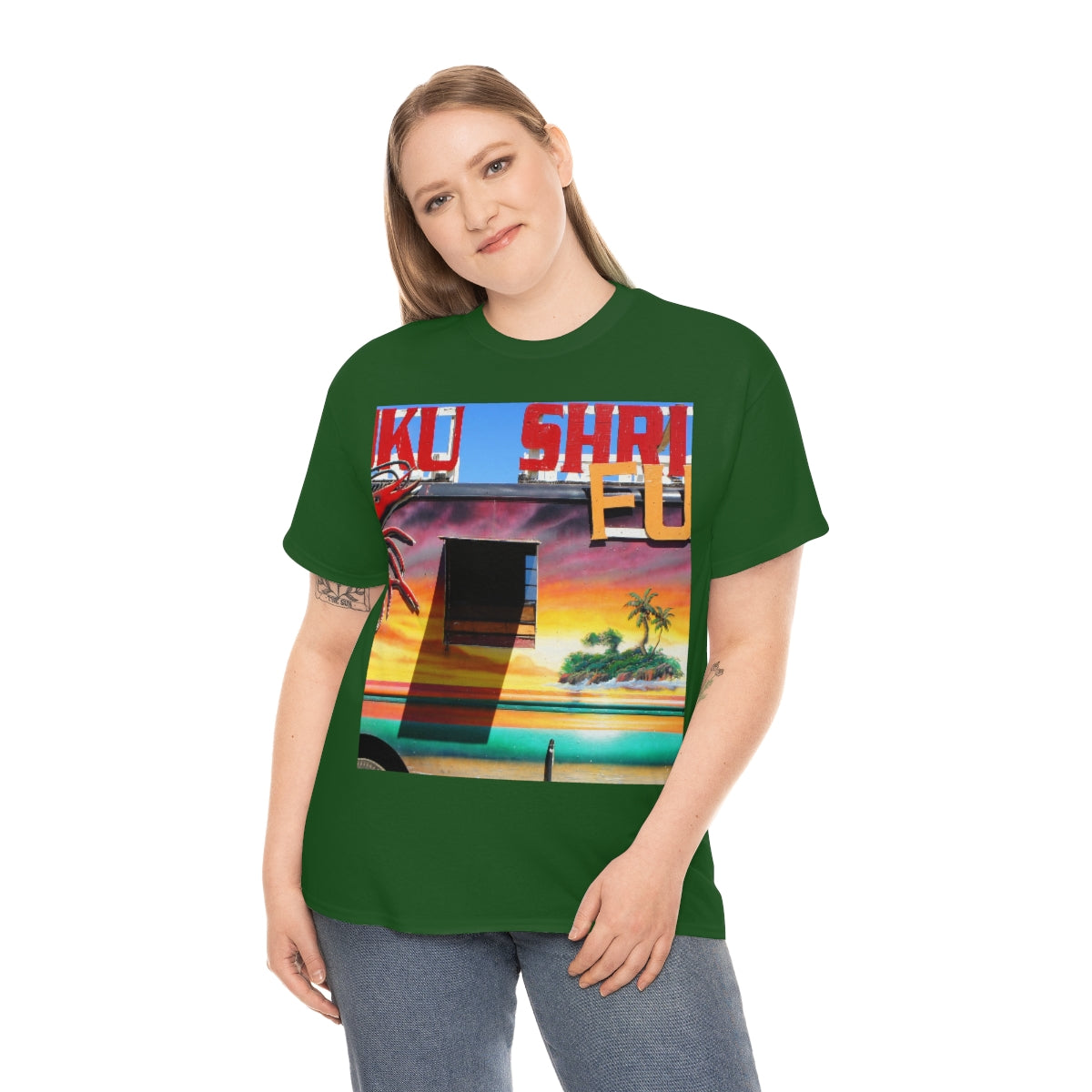 Island Love - Unisex Heavy Cotton Tee - Fry1Productions