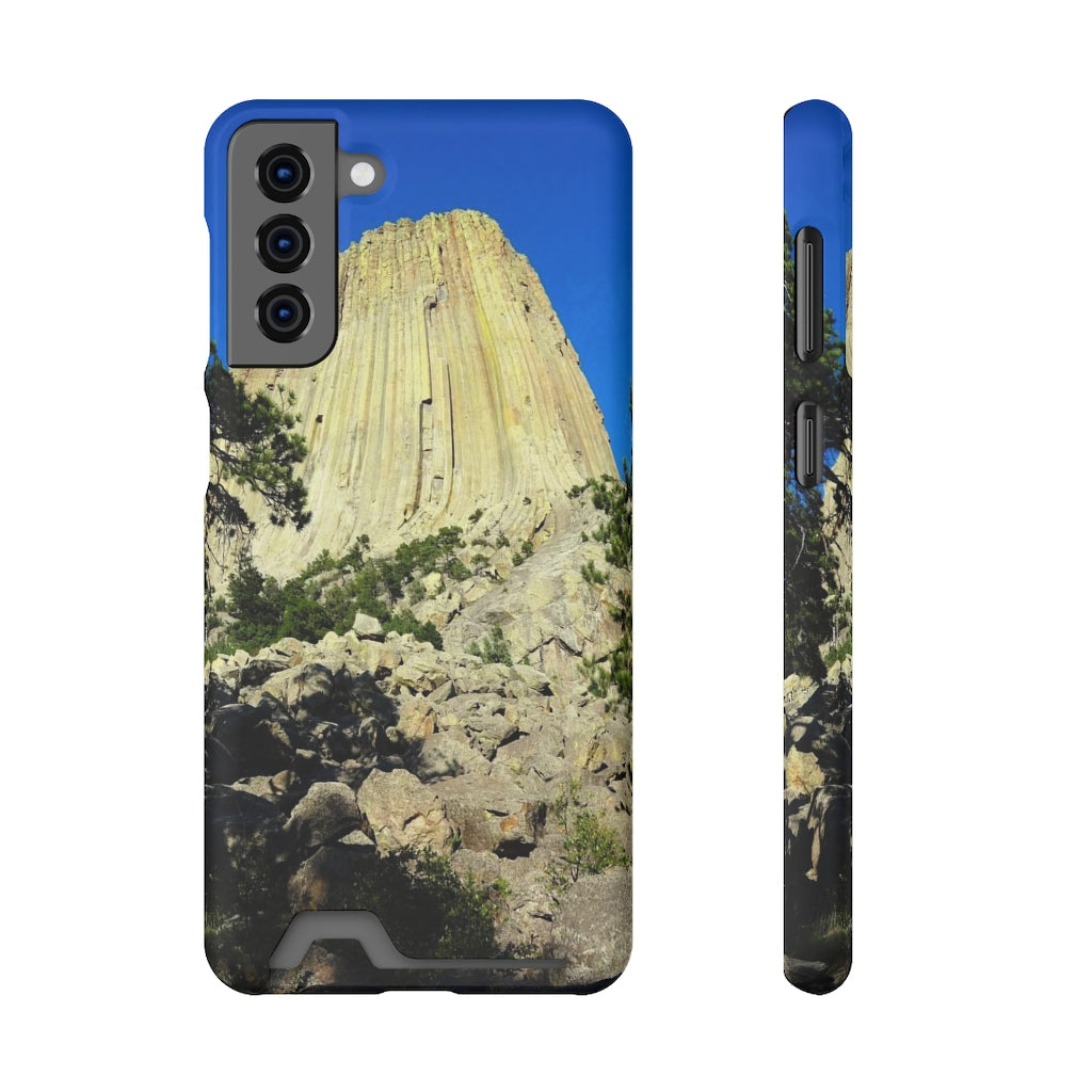 "Reaching Heaven" - Galaxy S22 S21 & iPhone 13 Case With Card Holder - Fry1Productions