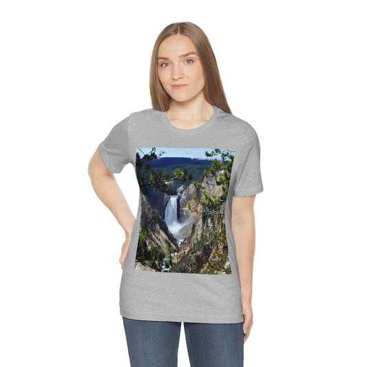 Yellowstone's Splendor - Unisex Jersey Short Sleeve T-Shirt - Fry1Productions