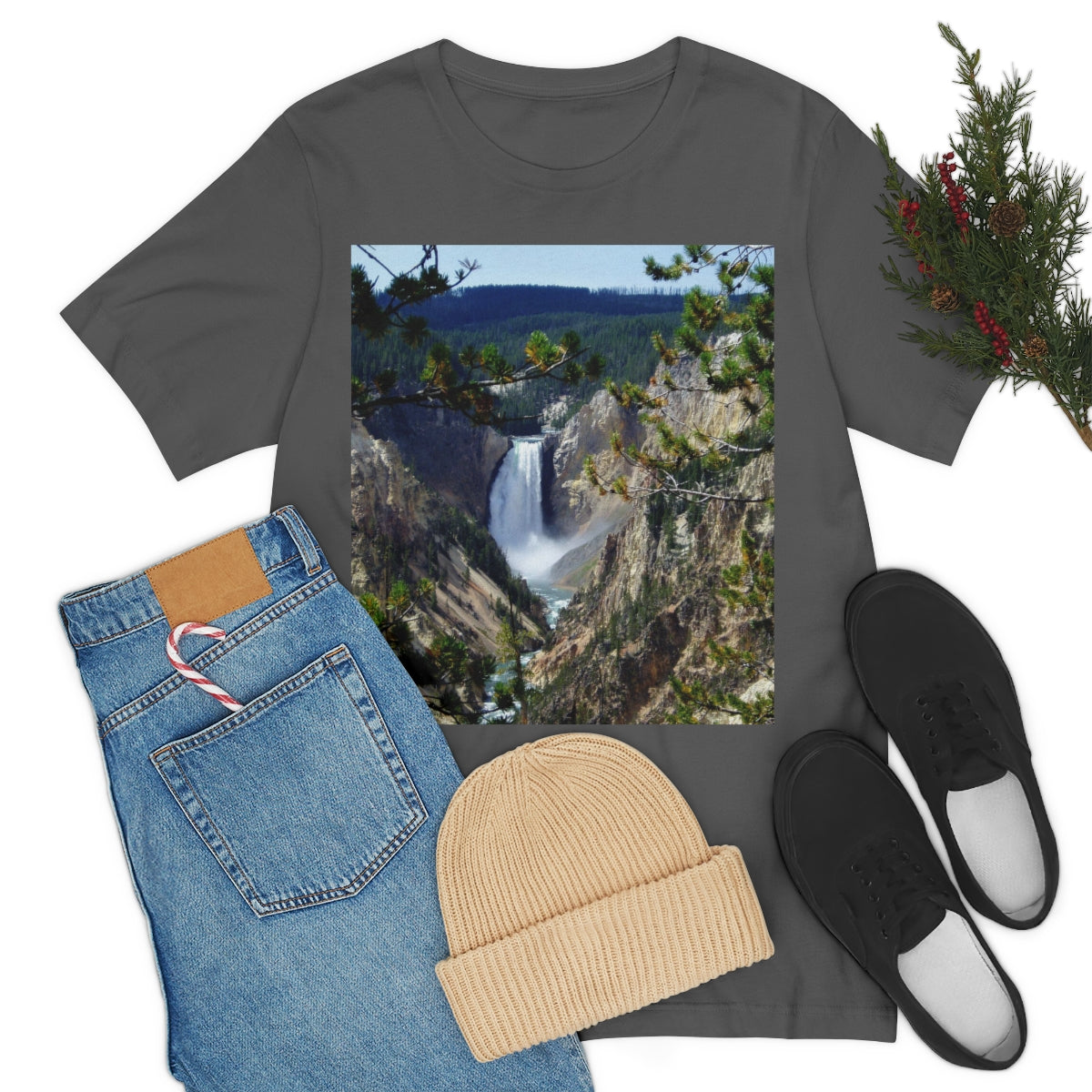 Yellowstone's Splendor - Unisex Jersey Short Sleeve T-Shirt - Fry1Productions