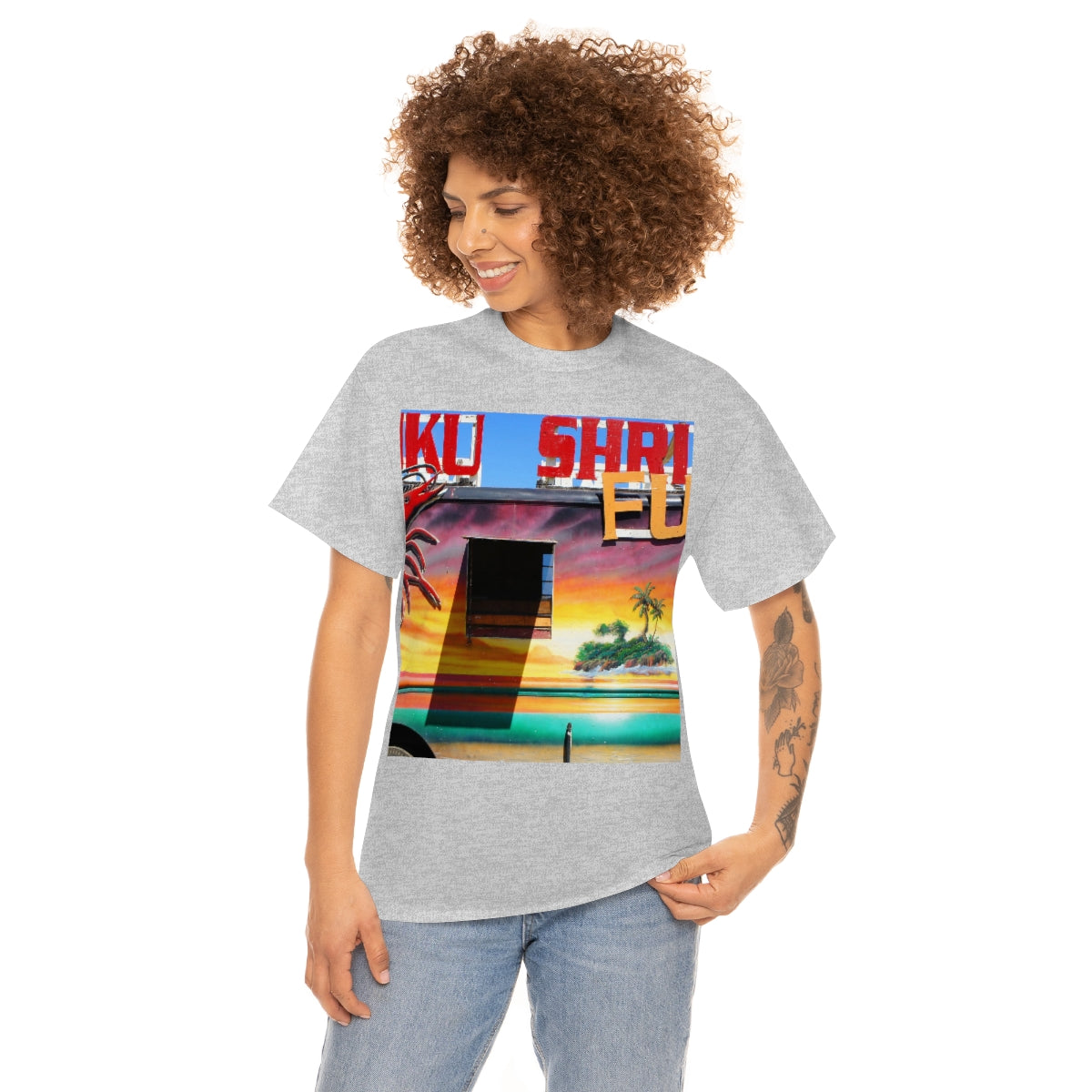 Island Love - Unisex Heavy Cotton Tee - Fry1Productions