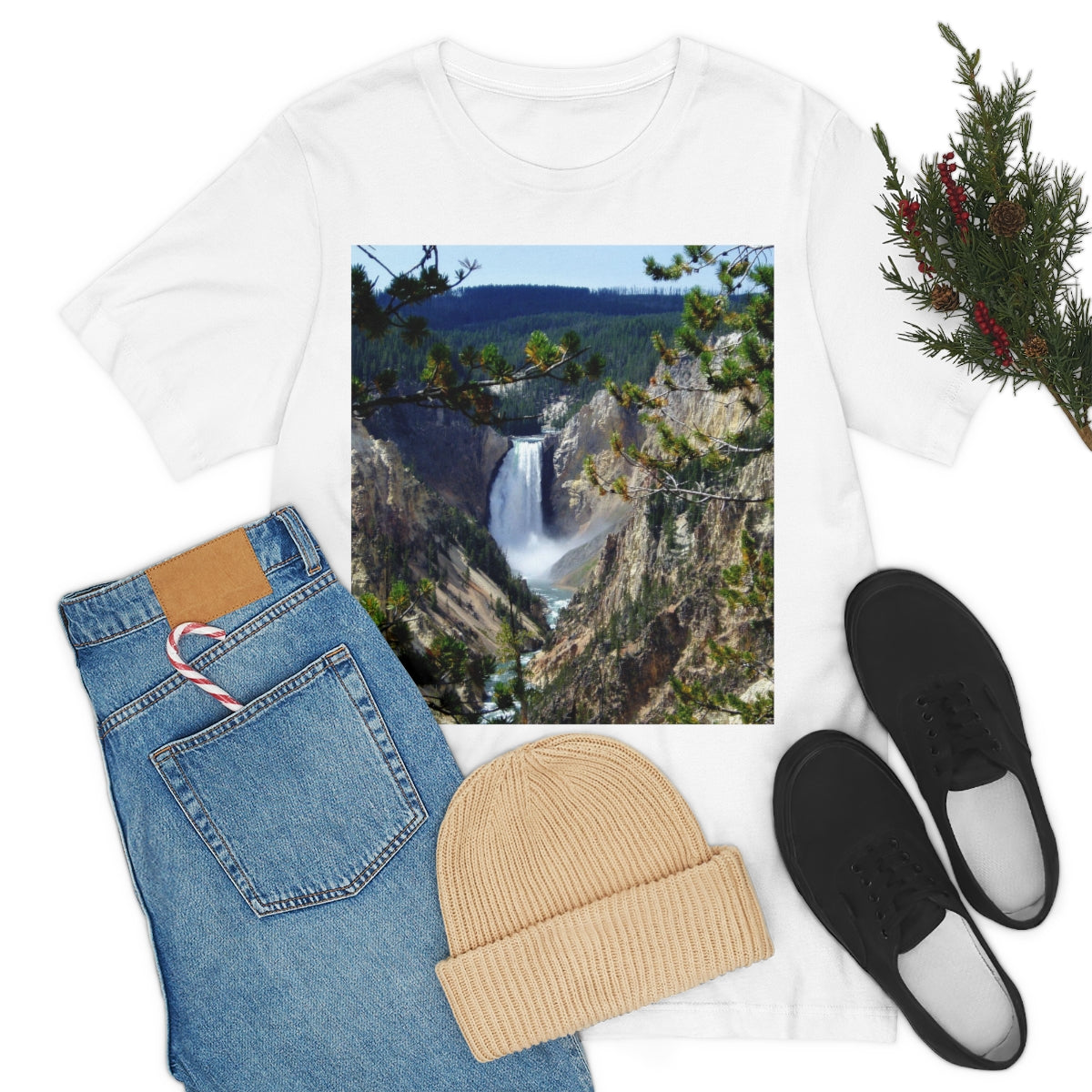 Yellowstone's Splendor - Unisex Jersey Short Sleeve T-Shirt - Fry1Productions