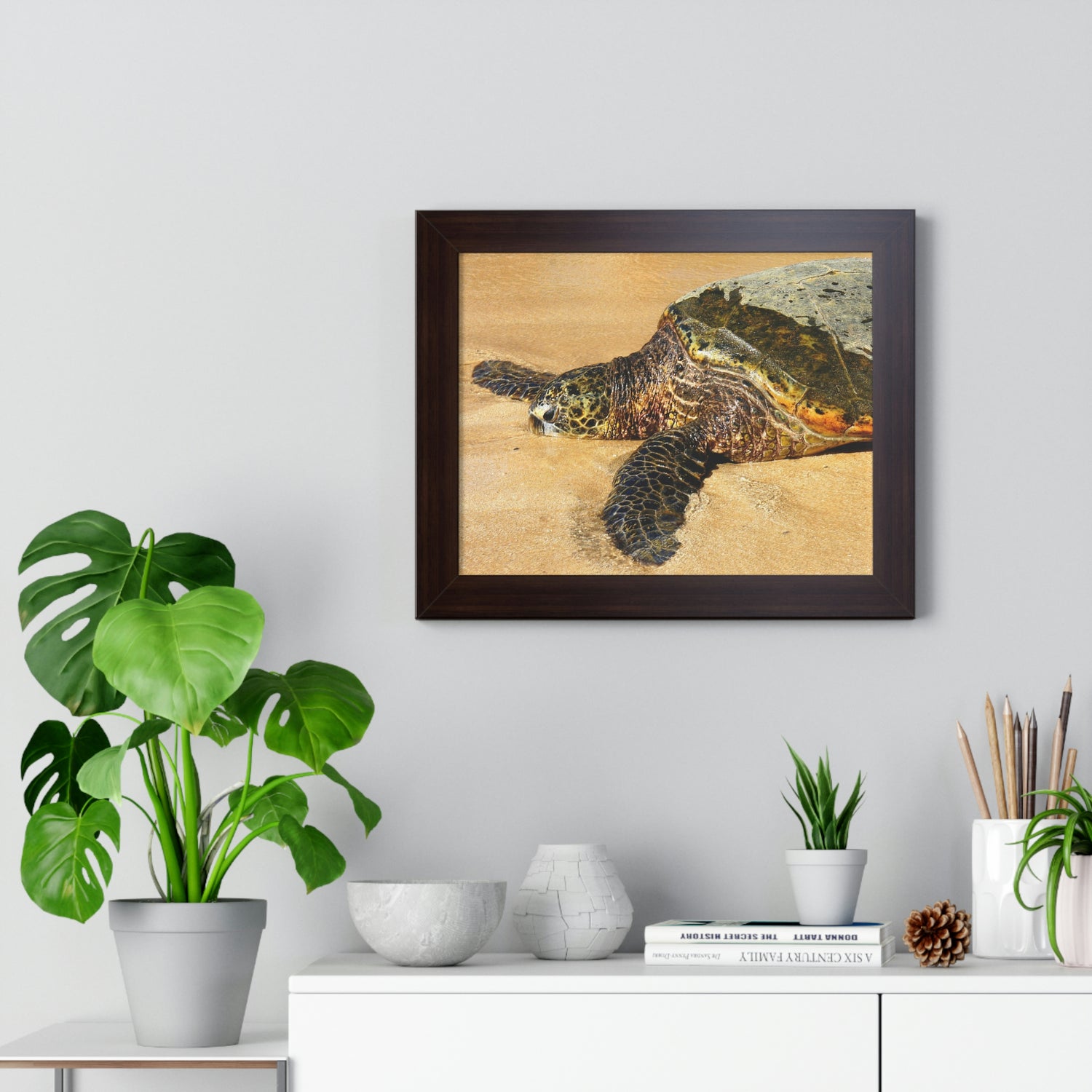 Glistening Journey - Framed Horizontal Poster - Fry1Productions