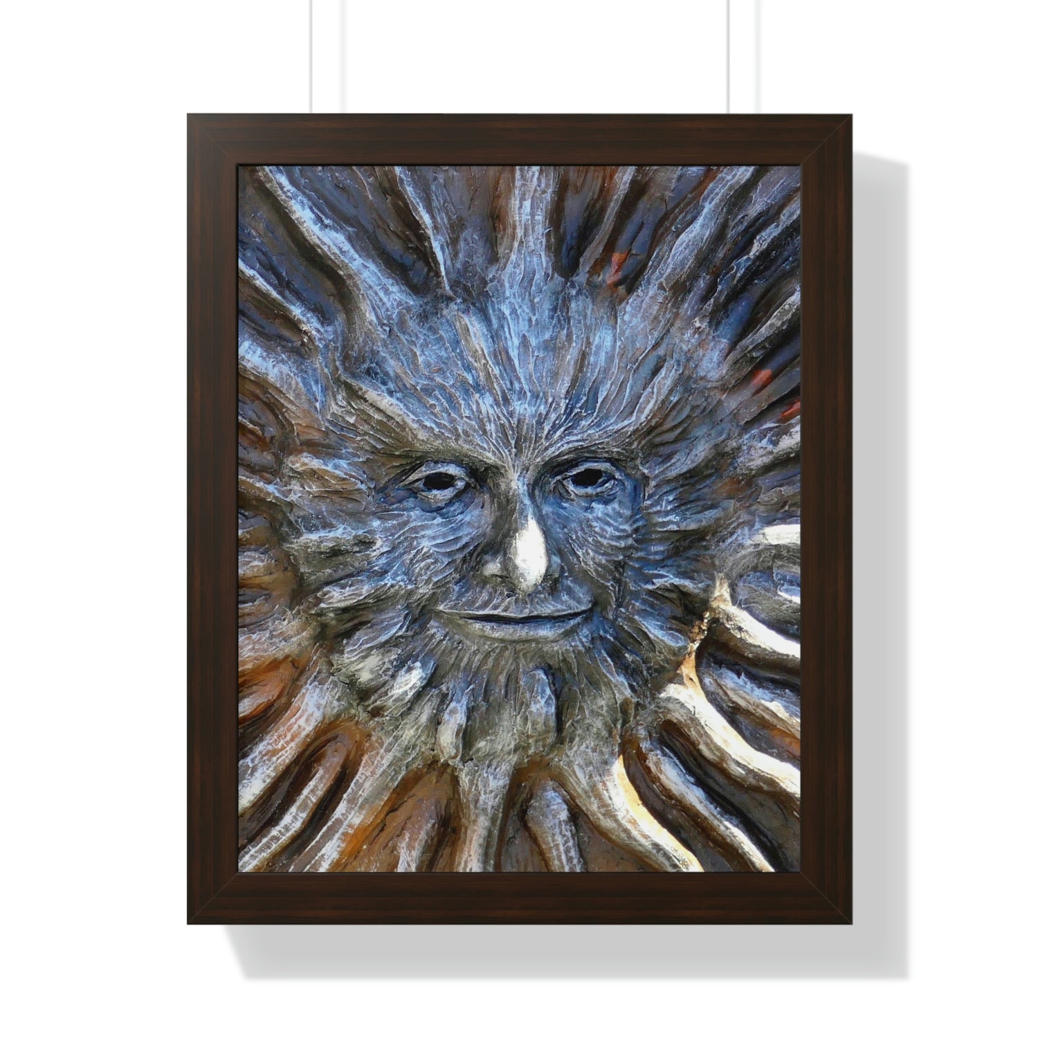 Sun God - Framed Vertical Poster - Fry1Productions