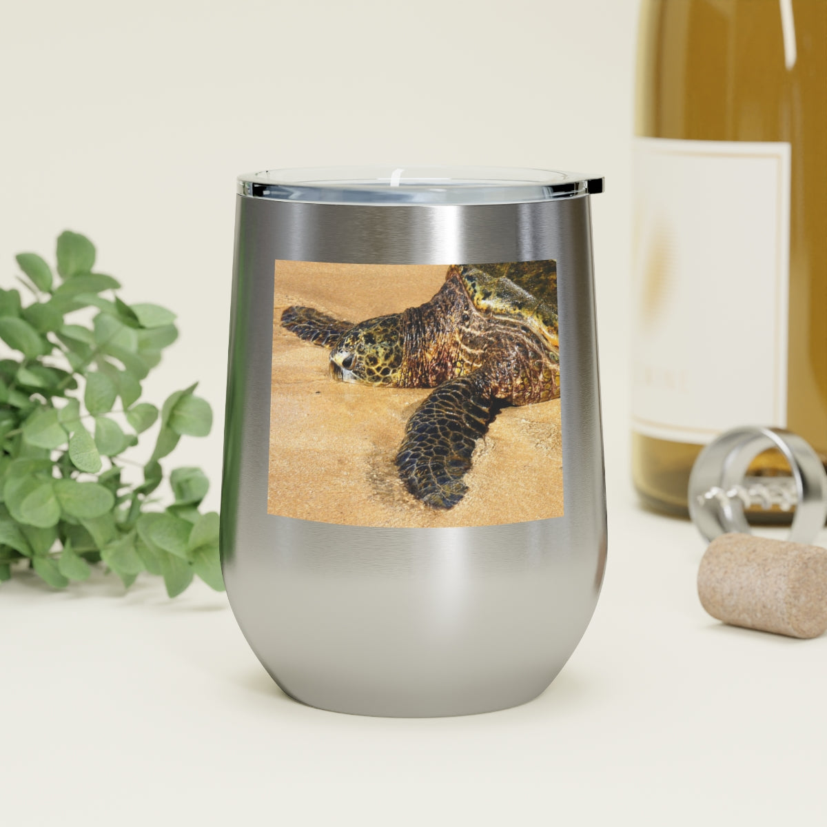 Glistening Journey - 12 oz Insulated Wine Tumbler - Fry1Productions