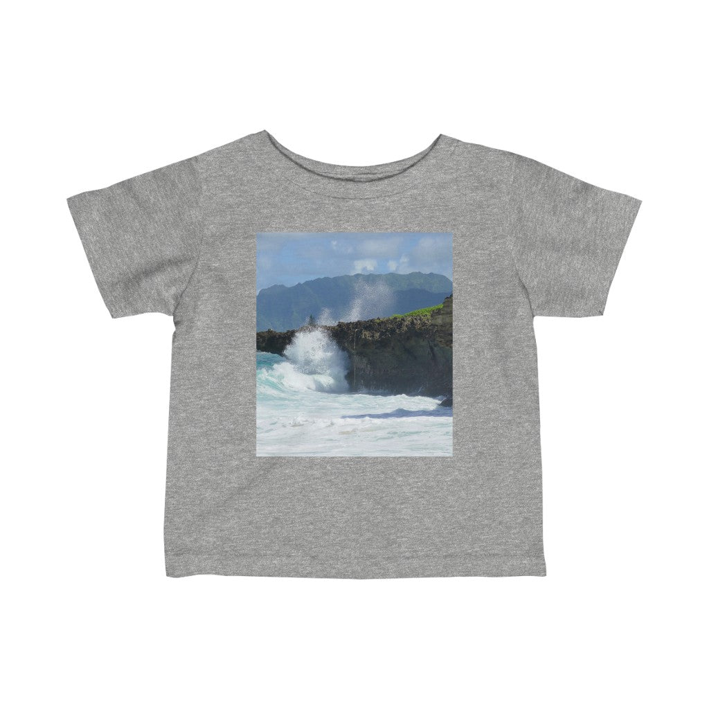 Rockin Surfer's Rope - Infant Fine Jersey Tee - Fry1Productions