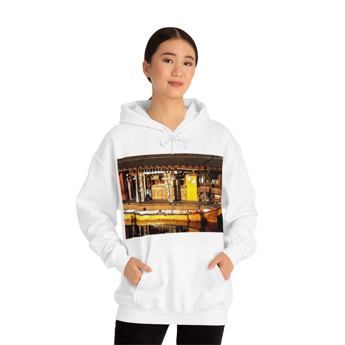 Q'il'bid Awe - Unisex Heavy Blend Hooded Sweatshirt - Fry1Productions