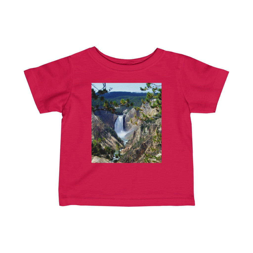 Yellowstone's Splendor - Infant Fine Jersey Tee - Fry1Productions