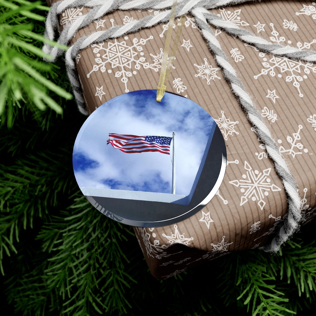 In Solemn Remembrance - Glass Ornament - Fry1Productions
