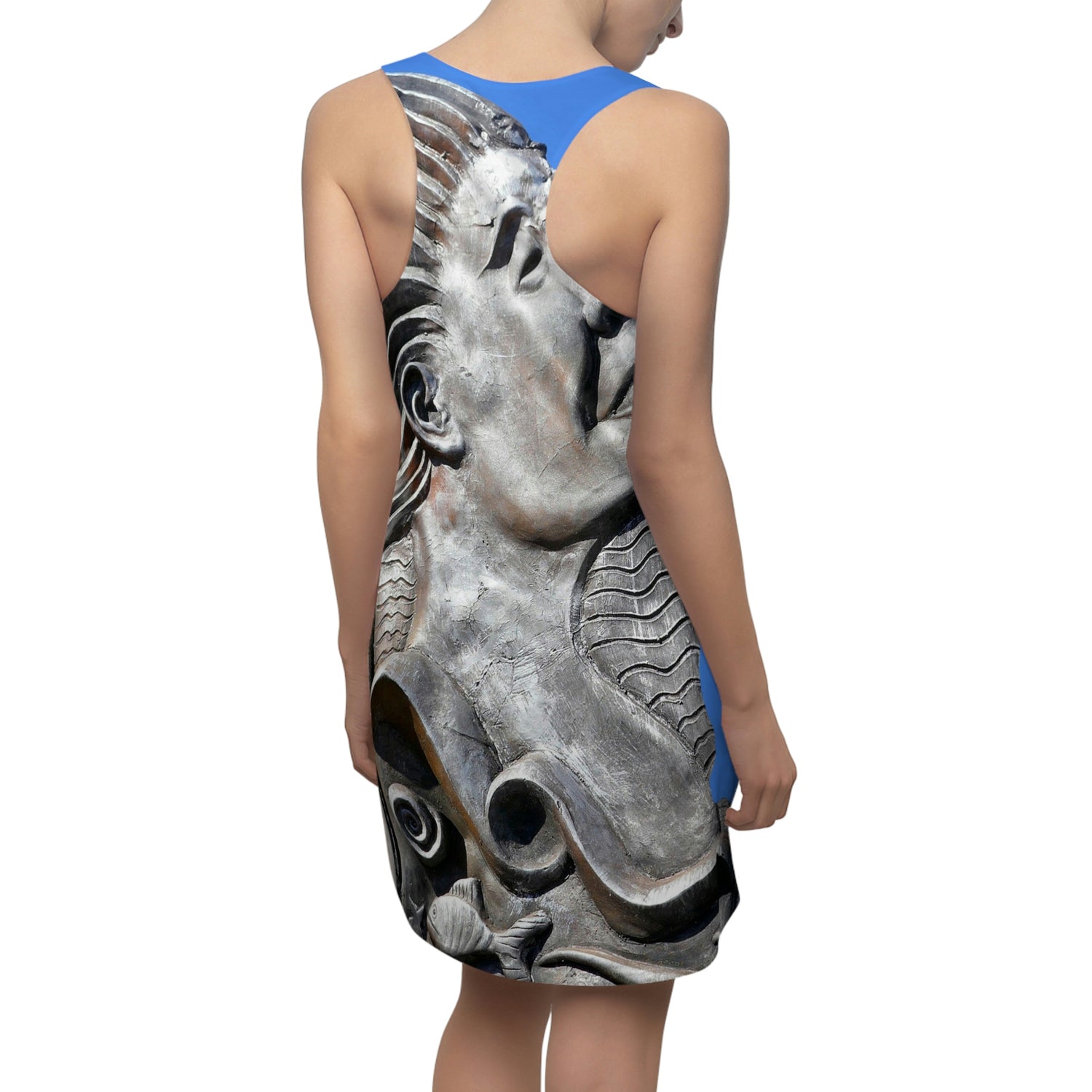 Nymph Beauty - Women's All-Over Print Racerback Dress - Fry1Productions