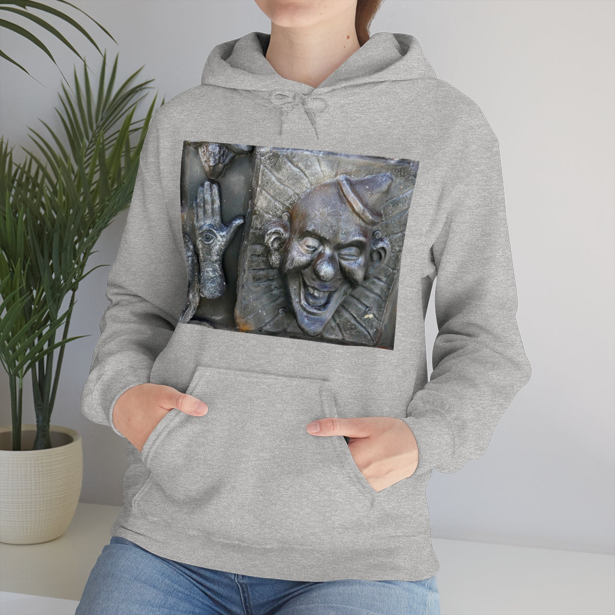 Cosmic Laughter - Unisex Heavy Blend Hooded Sweatshirt - Fry1Productions