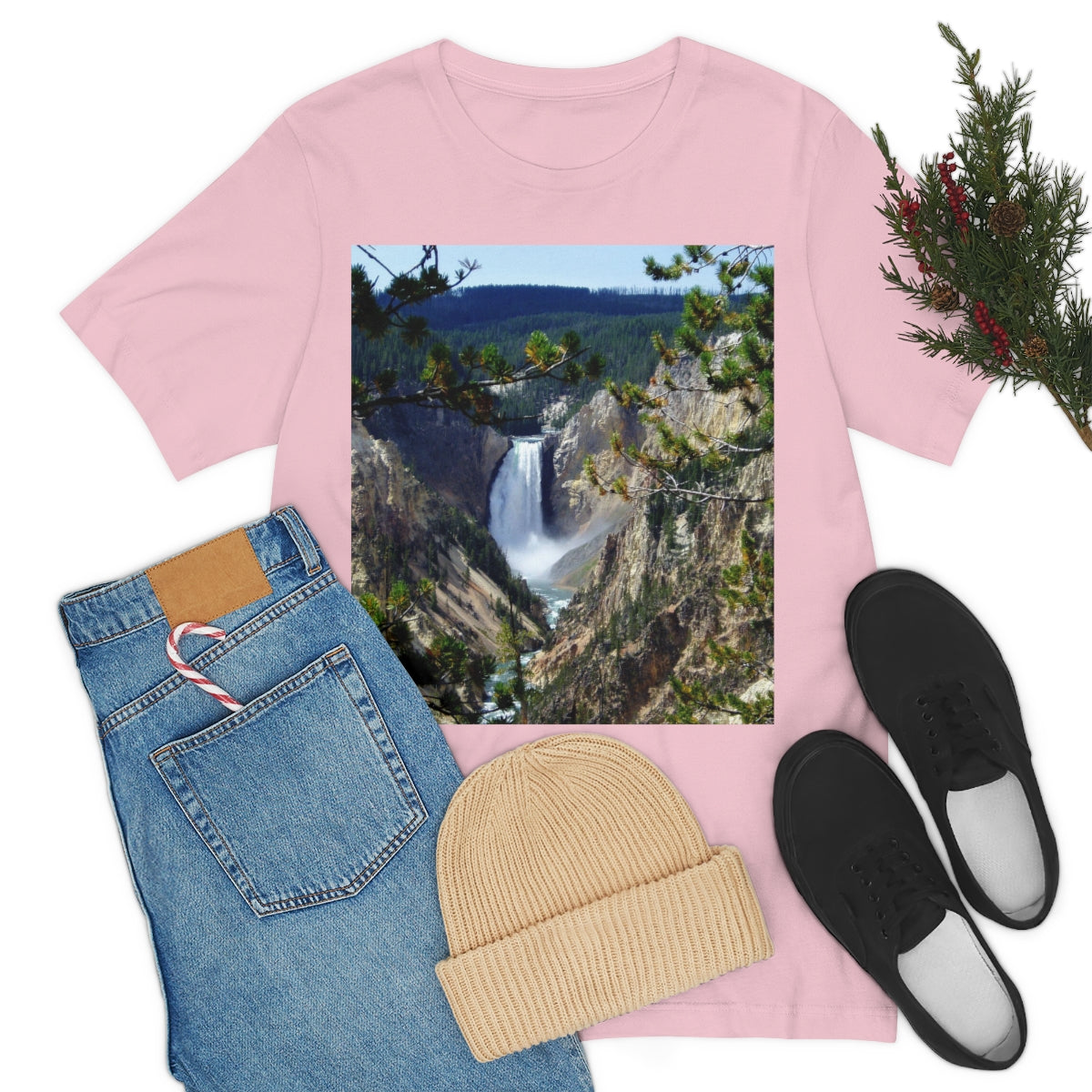 Yellowstone's Splendor - Unisex Jersey Short Sleeve T-Shirt - Fry1Productions