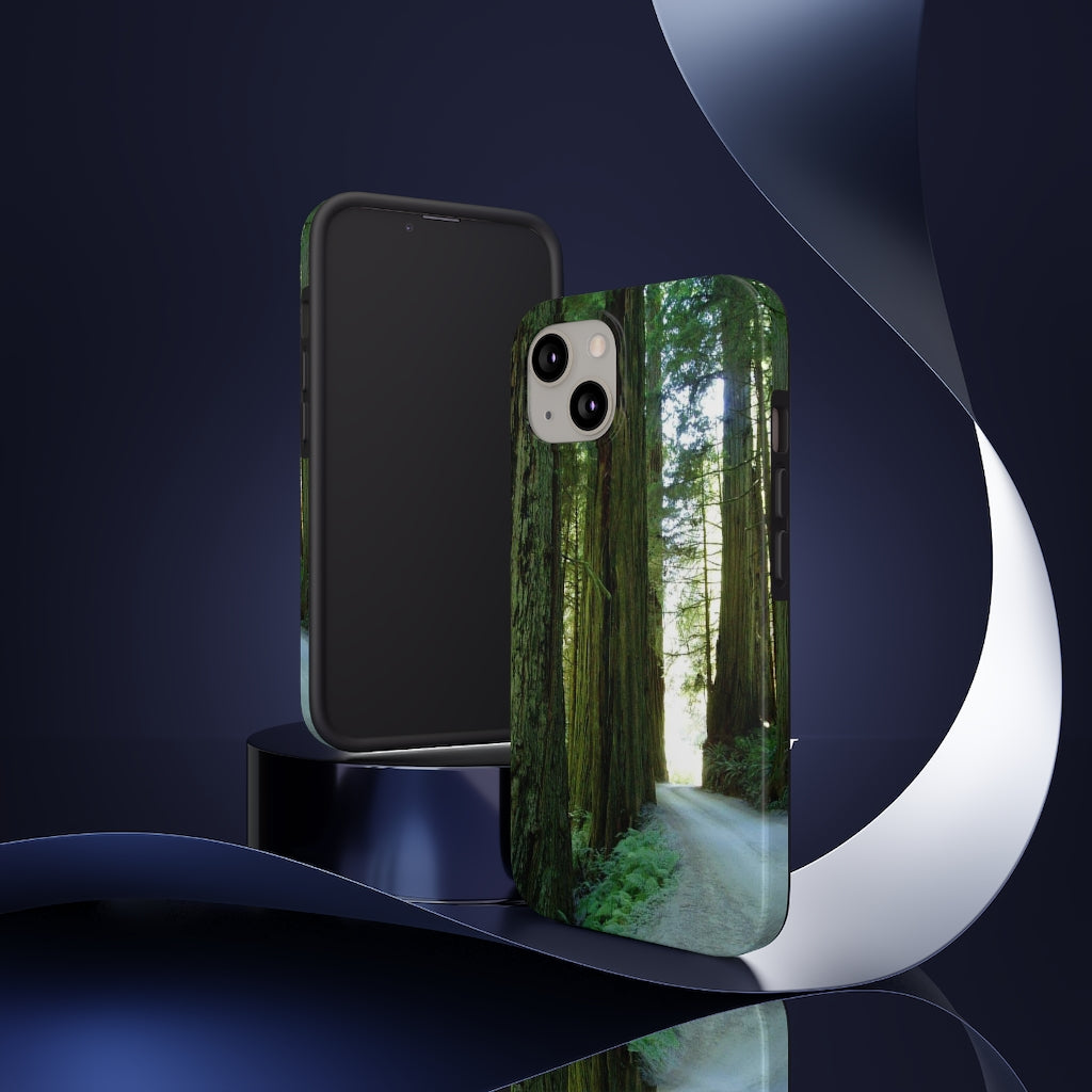 "Wandering Ferns and Giants" - iPhone Tough Case - Fry1Productions